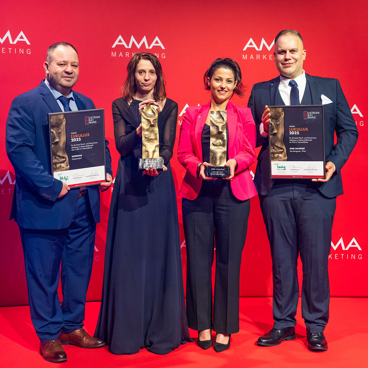 Bild 1: Die besten Feinkost-Teams des Landes wurden mit dem goldenen Lukullus ausgezeichnet