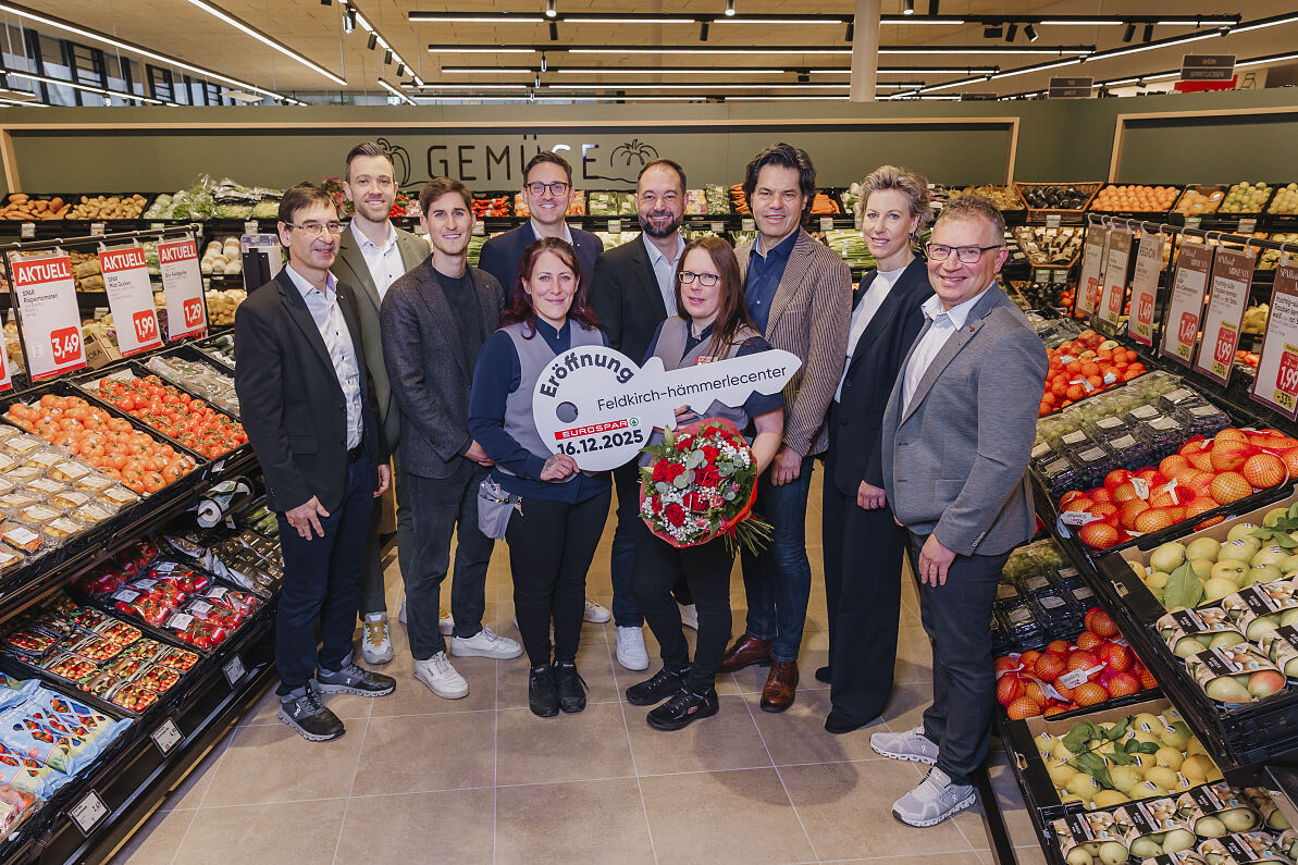 Eröffnung EUROSPAR FK-hämmerlecenter