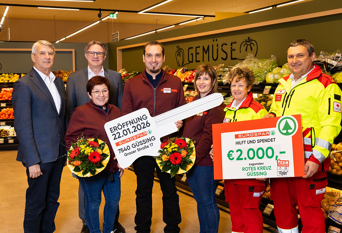 Scheck und Schlüsselfoto 