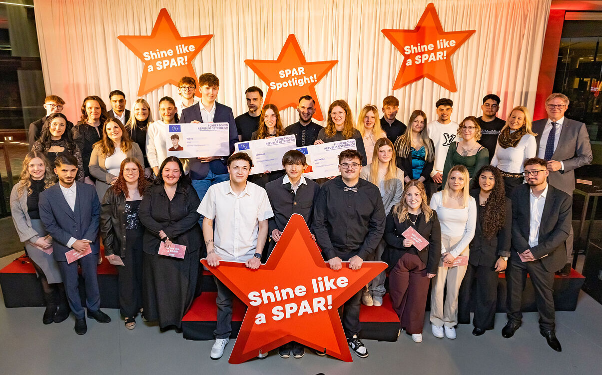 Lehrlinge SPAR Spotlight 