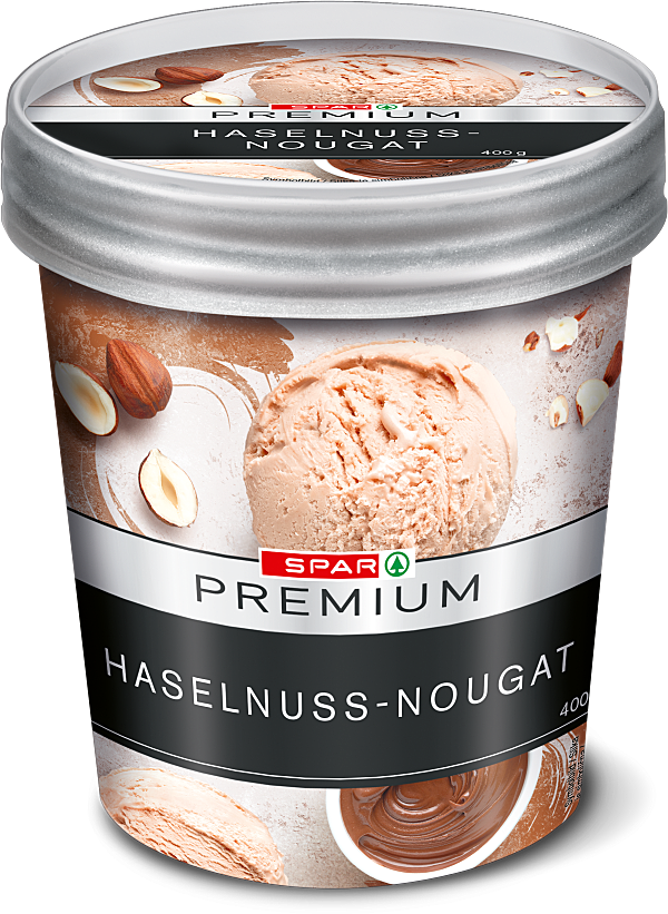 Kolbri produziert das SPAR PREMIUM Eis Haselnuss-Nougat